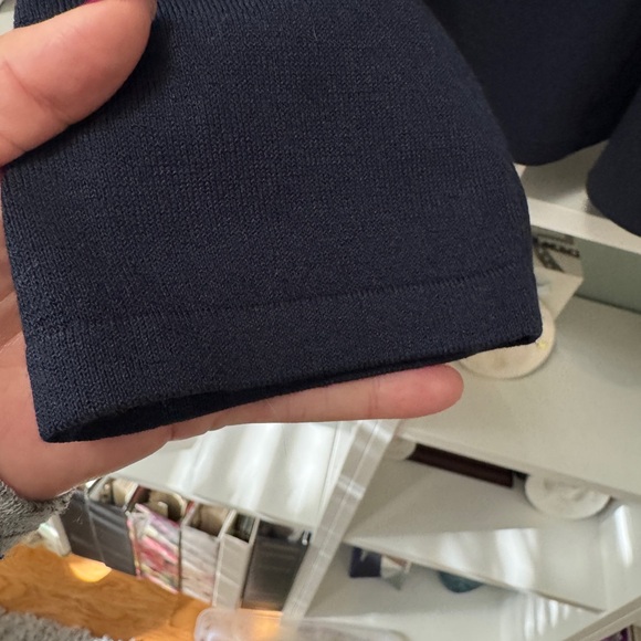 NEW with tags - Ann Taylor - Navy Blue Open Front Cardigan - XL - Picture 4 of 7